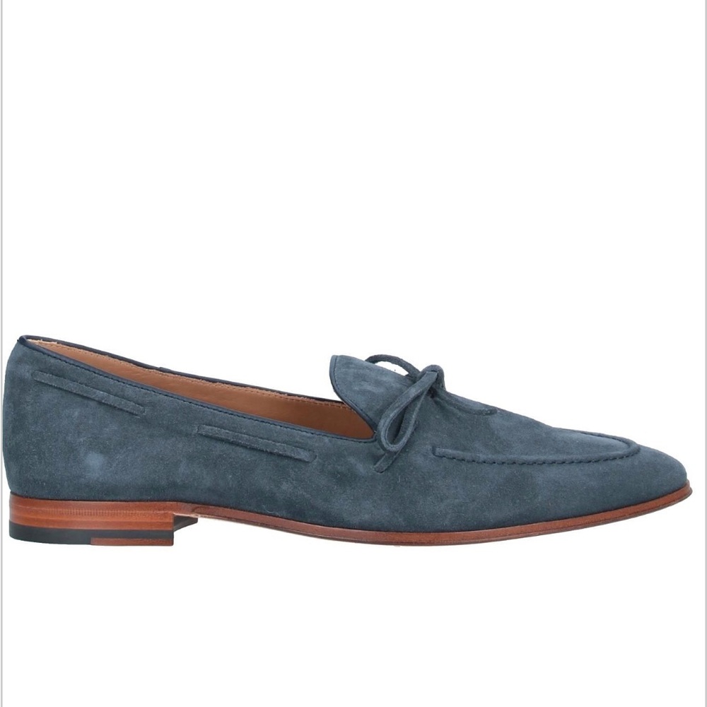 Men's Blue Suede Loafers TODS size:7